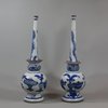 U635 Rare pair of Chinese blue and white Islamic-market sprinkler