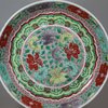 U636 Famille verte dish, early Kangxi (1662-1722)