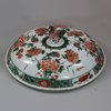 U638 Famille verte cockerel circular tureen and cover