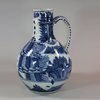 U640 Japanese blue and white Arita jug, circa 1680