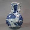 U641 Japanese blue and white Arita jug, circa 1650-1670
