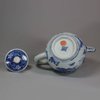 U642 Blue and white ‘Hatcher Cargo’ teapot and cover