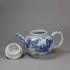 U642 Blue and white ‘Hatcher Cargo’ teapot and cover