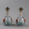 U643 Pair of Japanese Arita Kakiemon ewers, Edo Period