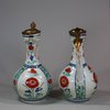 U643 Pair of Japanese Arita Kakiemon ewers, Edo Period