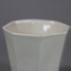 U679 Blanc de chine octagonal libation cup