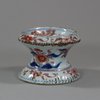 U680 Imari ribbed armorial salt, Yonzheng (1723-1735)