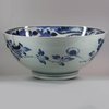 U685 Large Japanese blue and white Arita bowl, circa 1700