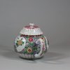 U692 Chrysanthemum famille-rose teapot, Yongzheng (1723-1735)