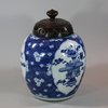 U697 Blue and white ginger jar, Kangxi (1662-1722)