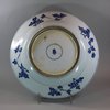 U709 Large Chinese blue and white dish, Kangxi (1662-1722)