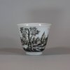 U717 Exceptionally rare Chinese beaker, circa 1720