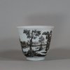 U717 Exceptionally rare Chinese beaker, circa 1720