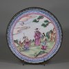 U731 Canton enamel dish, Qianlong (1736-95)
