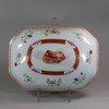 U748 Large Chinese octagonal famille rose tureen and cover