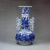 U75 Blue and white Venetian-glass style vase, Kangxi (1662-1722)