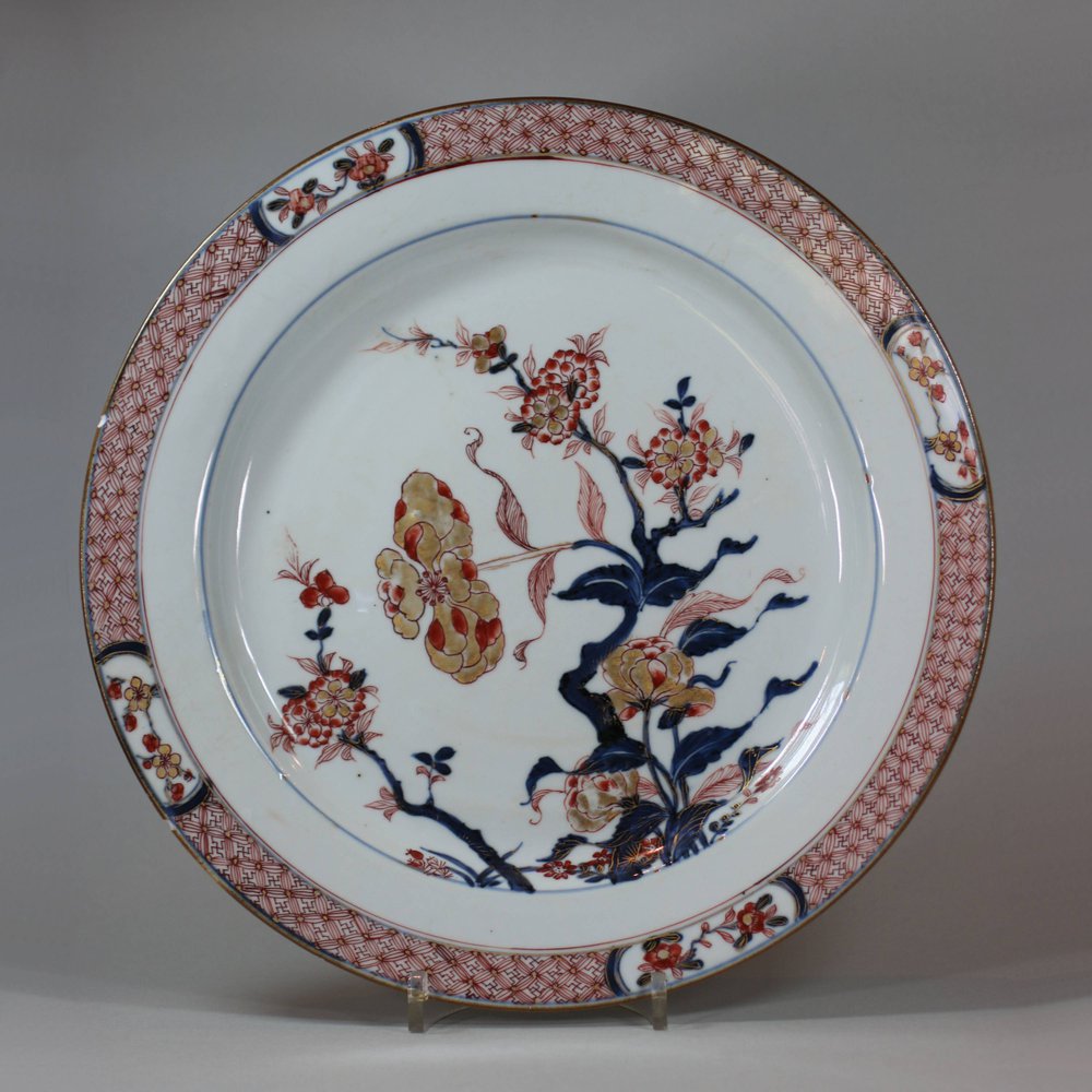 U752 Imari plate, 18th century