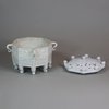 U771 Blanc de chine ‘Marco Polo’ censer and cover