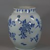 U784 Blue and white transitional jar, circa 1650