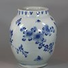U784 Blue and white transitional jar, circa 1650