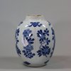 U787 Blue and white pot and cover, Kangxi (1662-1722)