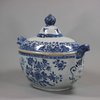 U790 Blue and white tureen and cover, Qianlong (1736-95)