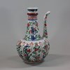 U797 Rare famille verte ewer, Kangxi (1662-1722)