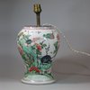 U803 Famille verte lamp base, Kangxi (1662-1722)