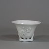 U810 Blanc de chine libation cup, Kangxi (1662-1722)