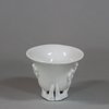 U810 Blanc de chine libation cup, Kangxi (1662-1722)