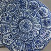 U815 Pair of large Chinese blue and white dishes