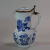 U839 Pair of Chinese blue and white ewers and covers