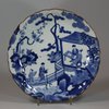 U876 Pair of Japanese Kakiemon blue and white kakiemon style dishes