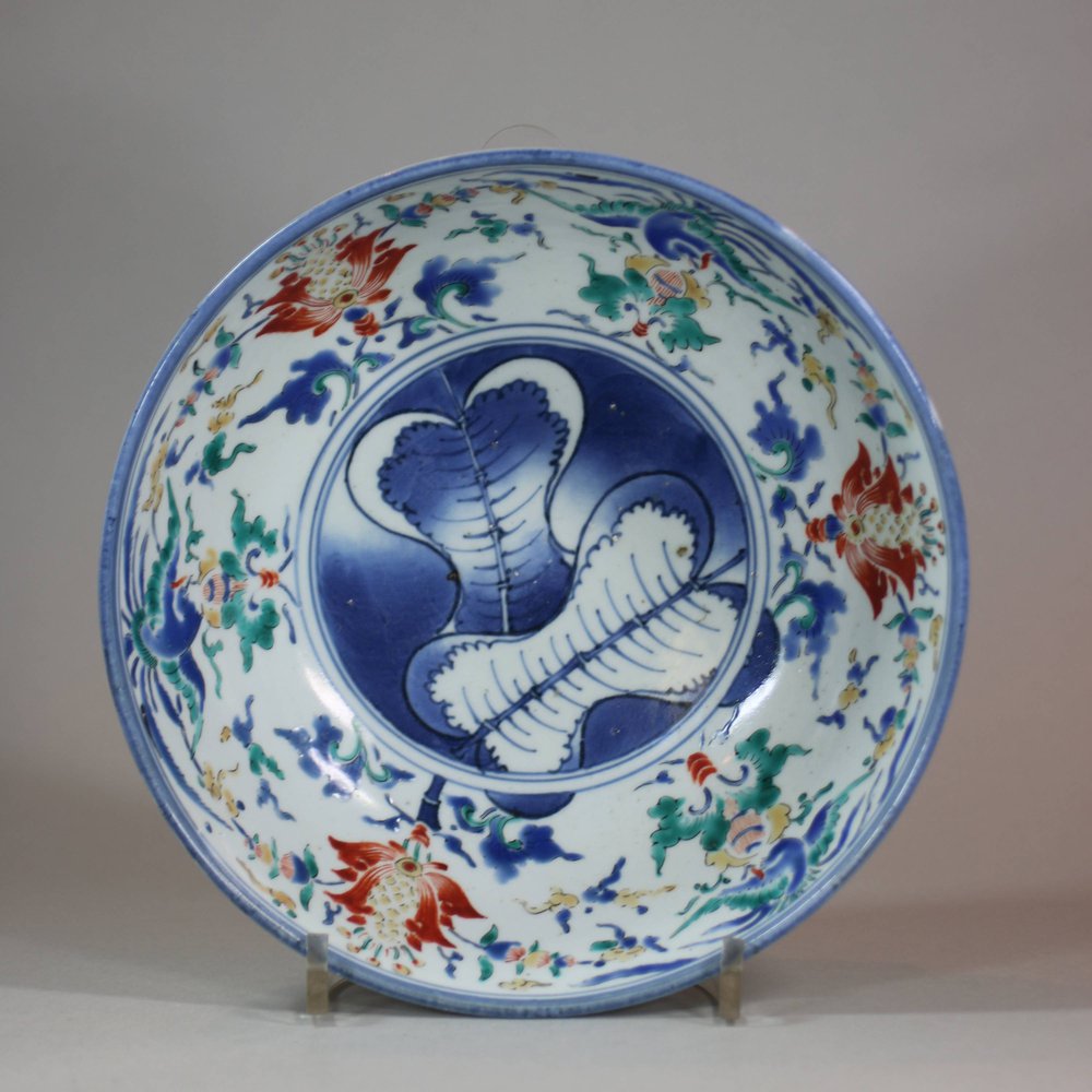 U884 Japanese kakiemon bowl, circa 1680