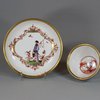 U889 Meissen porcelain teabowl and saucer, circa 1723