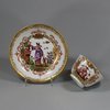 U890 Meissen teabowl and saucer, circa 1723-1724