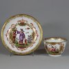 U890 Meissen teabowl and saucer, circa 1723-1724