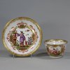 U890 Meissen teabowl and saucer, circa 1723-1724
