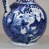 U905 Pair of Japanese Arita blue and white ewers, c 1680