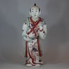 U909 Large Japanese imari figure of an actor, Edo period