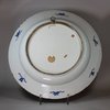 U90 Large Chinese blue and white 'peacock' charger