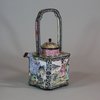 U917 Canton enamel winepot, Qianlong (1736-95)