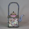 U917 Canton enamel winepot, Qianlong (1736-95)