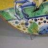 U928 Italian Montelupo polychrome dish, 17th Century