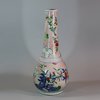 U935 Wucai transitional bottle vase, Shunzhi (1644-1661)