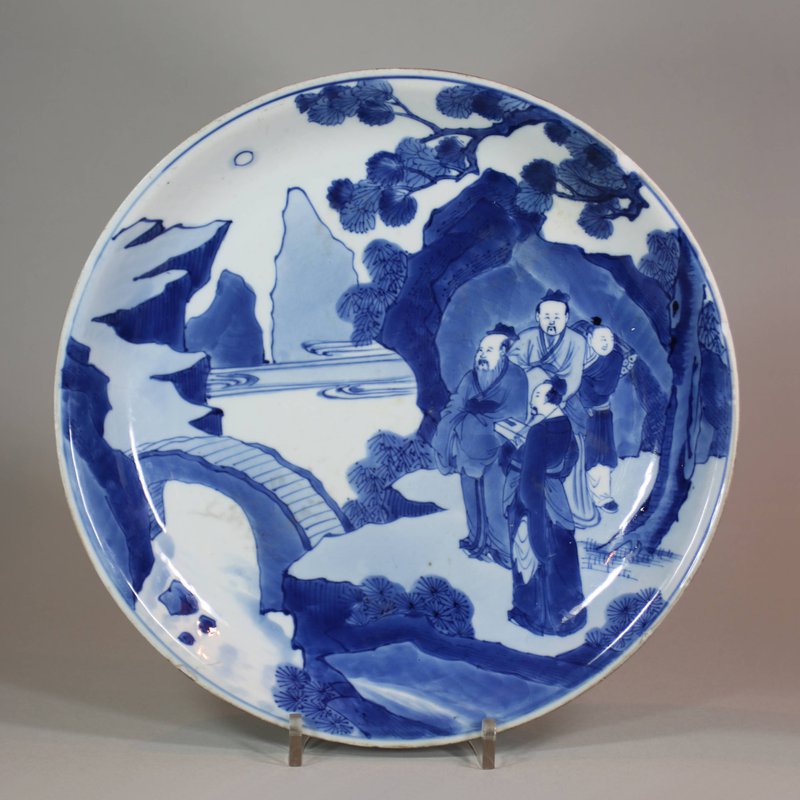 Kangxi blue and white porcelain