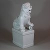 U955 Blanc de chine dog of Fo, Qing dynasty (1662-1916)