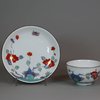 U963 Meissen teabowl and saucer, circa 1735