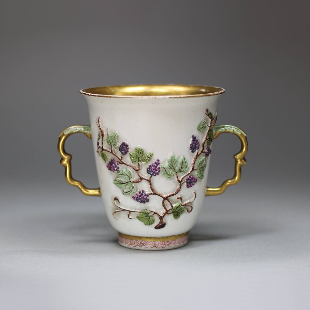 U99 Meissen Böttger two-handled beaker, c. 1720