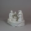 U994 Rare Chinese blanc de chine figure group